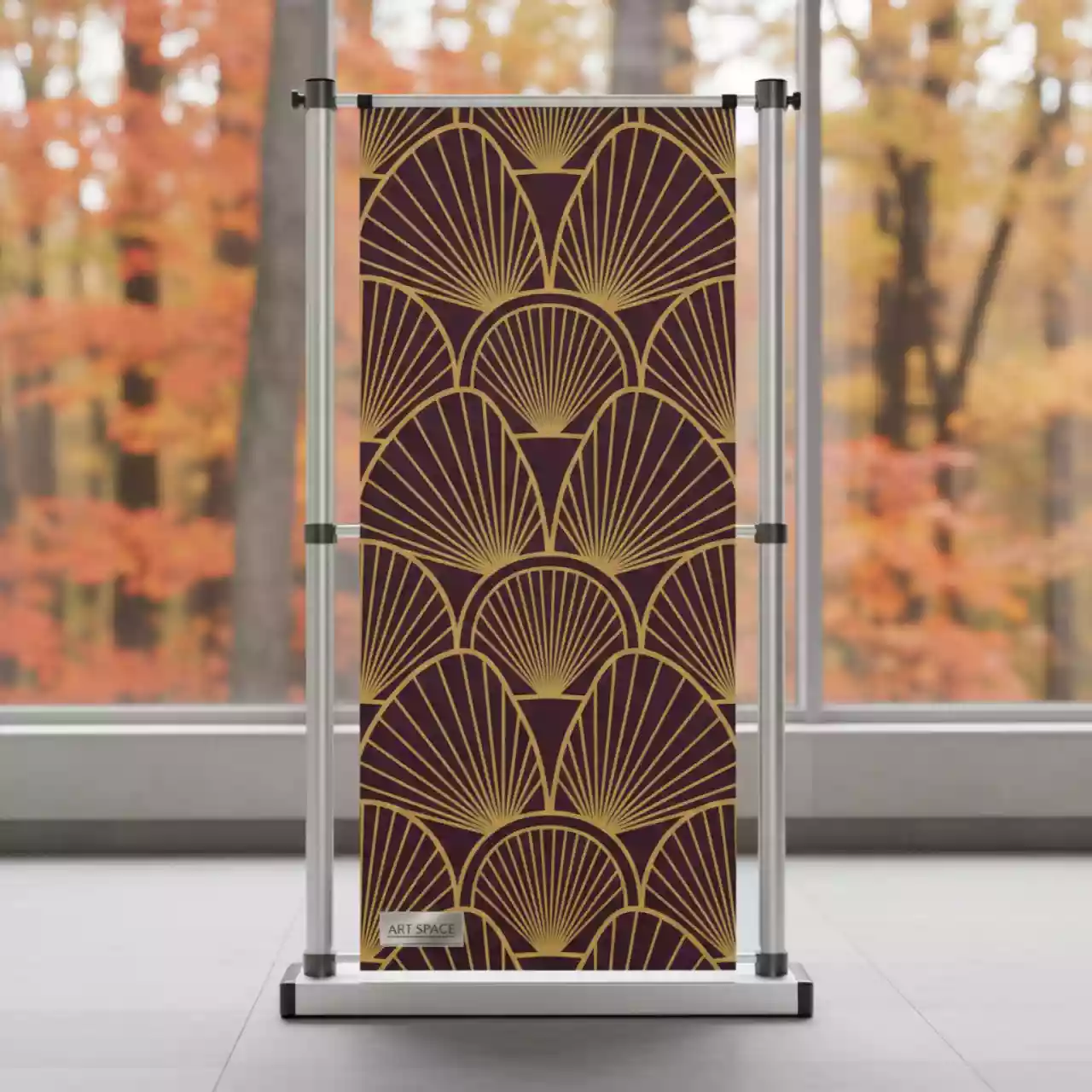 Аренда Схема сборки ролл ап двусторонний в санатории «Русь» — ART SPACE