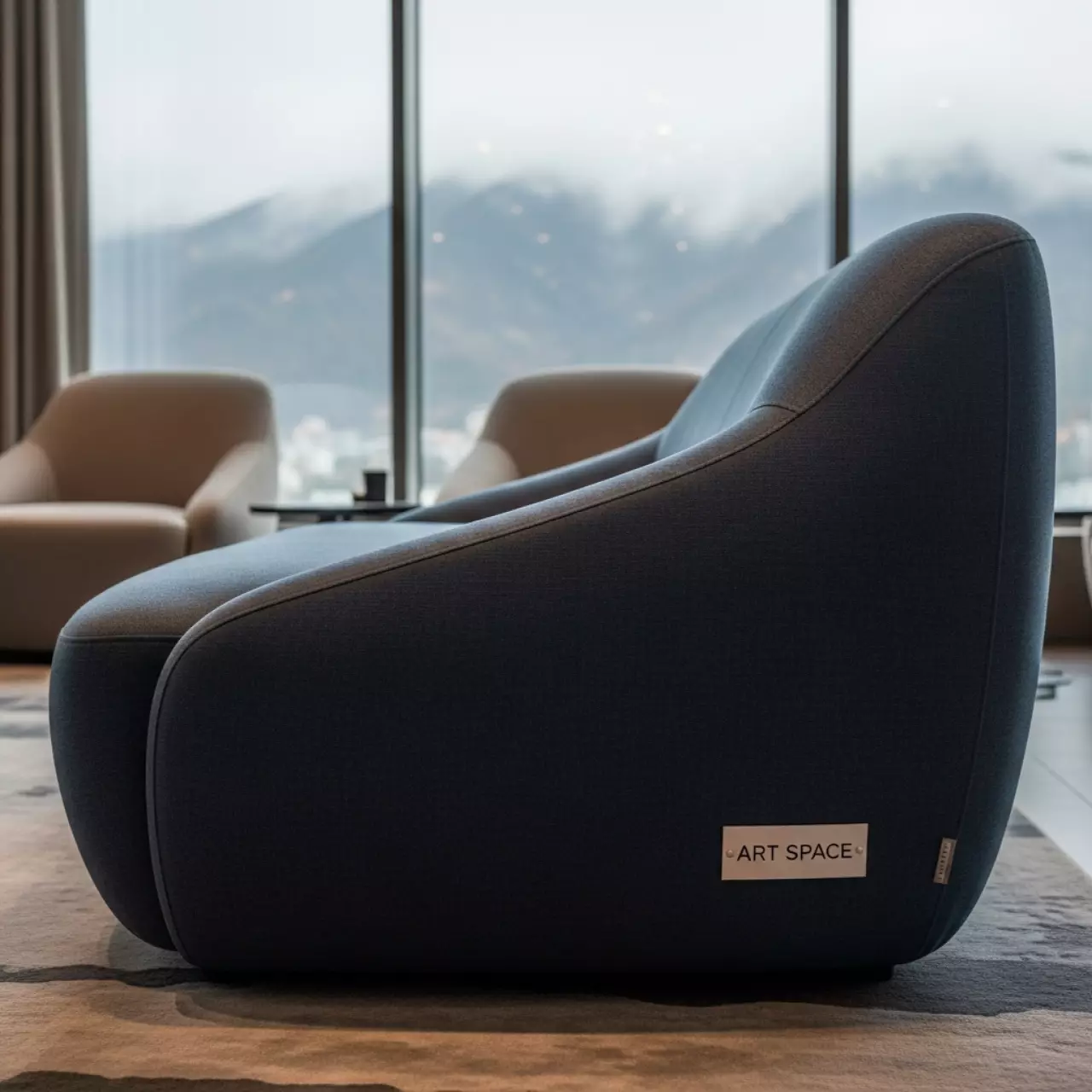 Аренда Шезлонг Belt левый мягкий в Radisson Hotel Rosa Khutor — ART SPACE