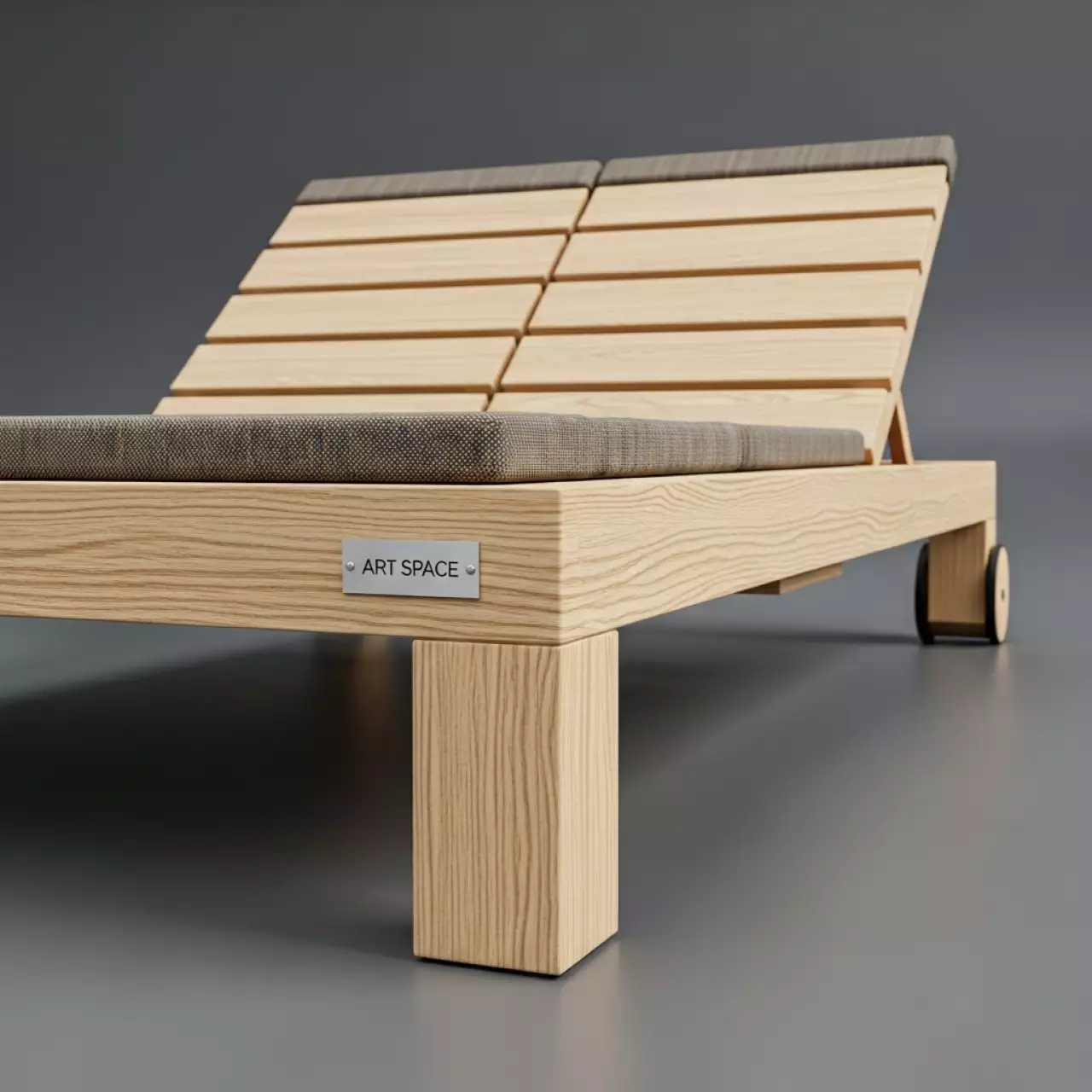 Аренда Шезлонг двухместный деревянный Vera 160 в санатории «Октябрьский» — ART SPACE