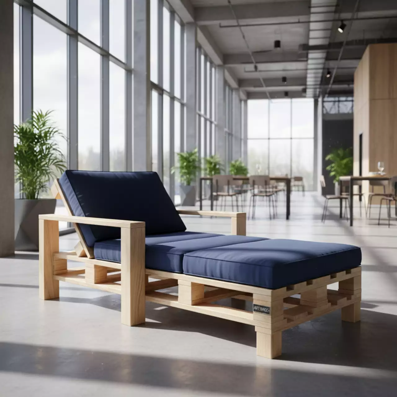 Аренда Шезлонг из паллет в МФК «Горный» — ART SPACE