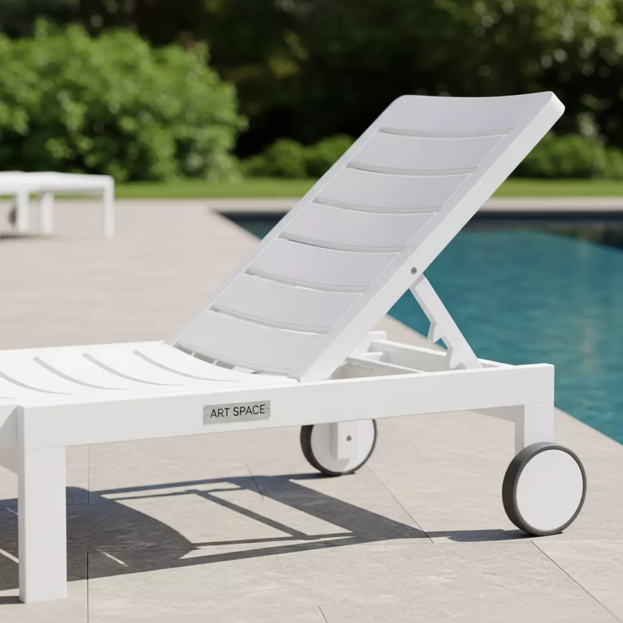 Аренда Шезлонг лежак пластиковый Tahiti в санатории «Октябрьский» — ART SPACE