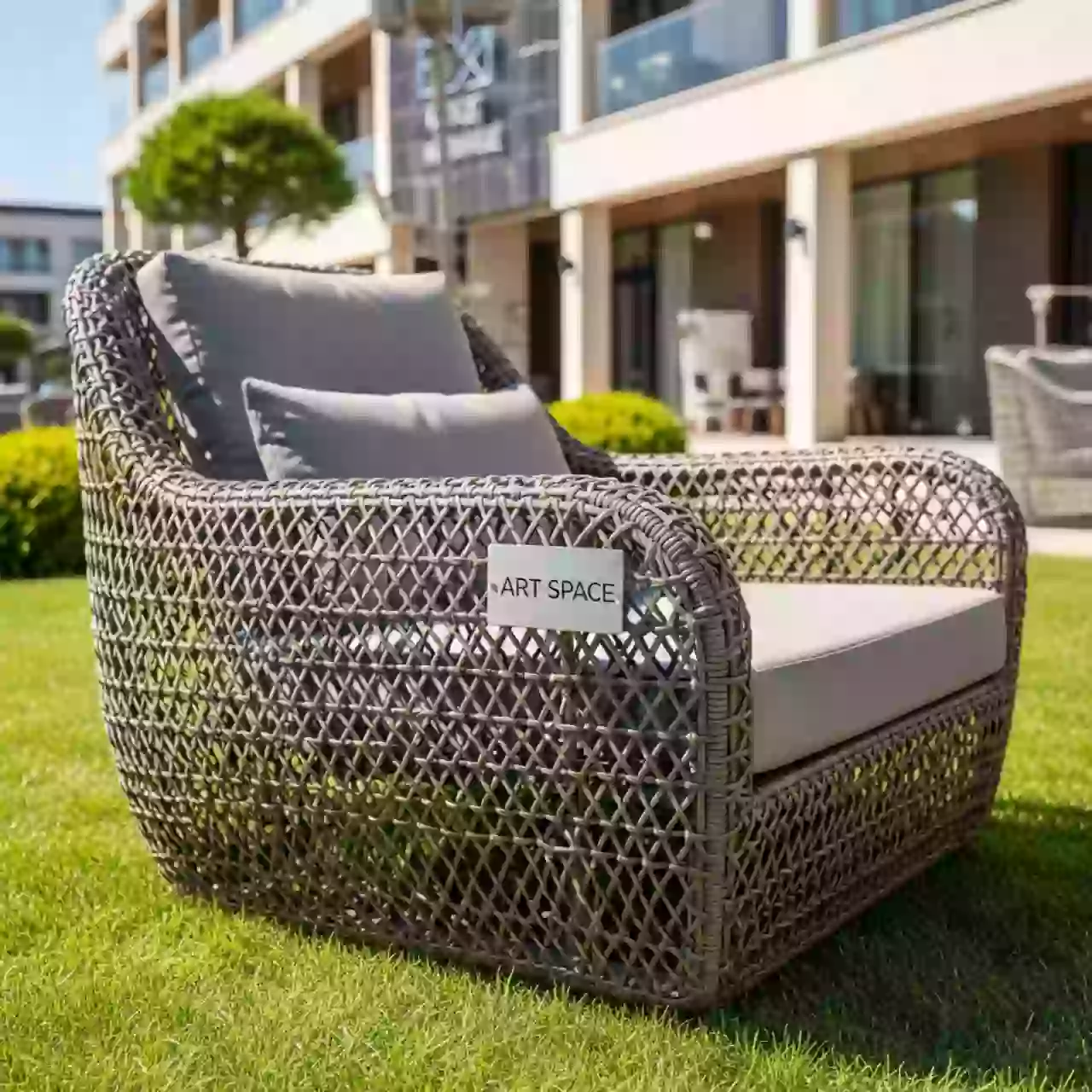 Аренда Шезлонг Mantera плетеный в санатории «Металлург» — ART SPACE