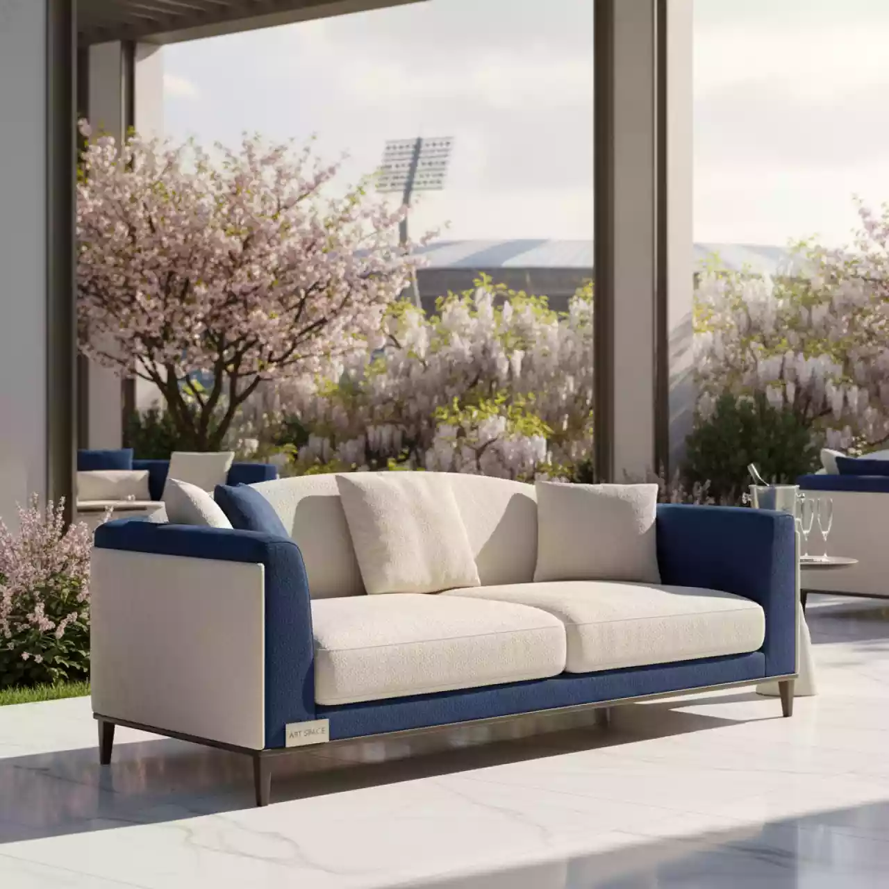 Аренда Шезлонг мягкий Bite в Stella di Mosca — ART SPACE