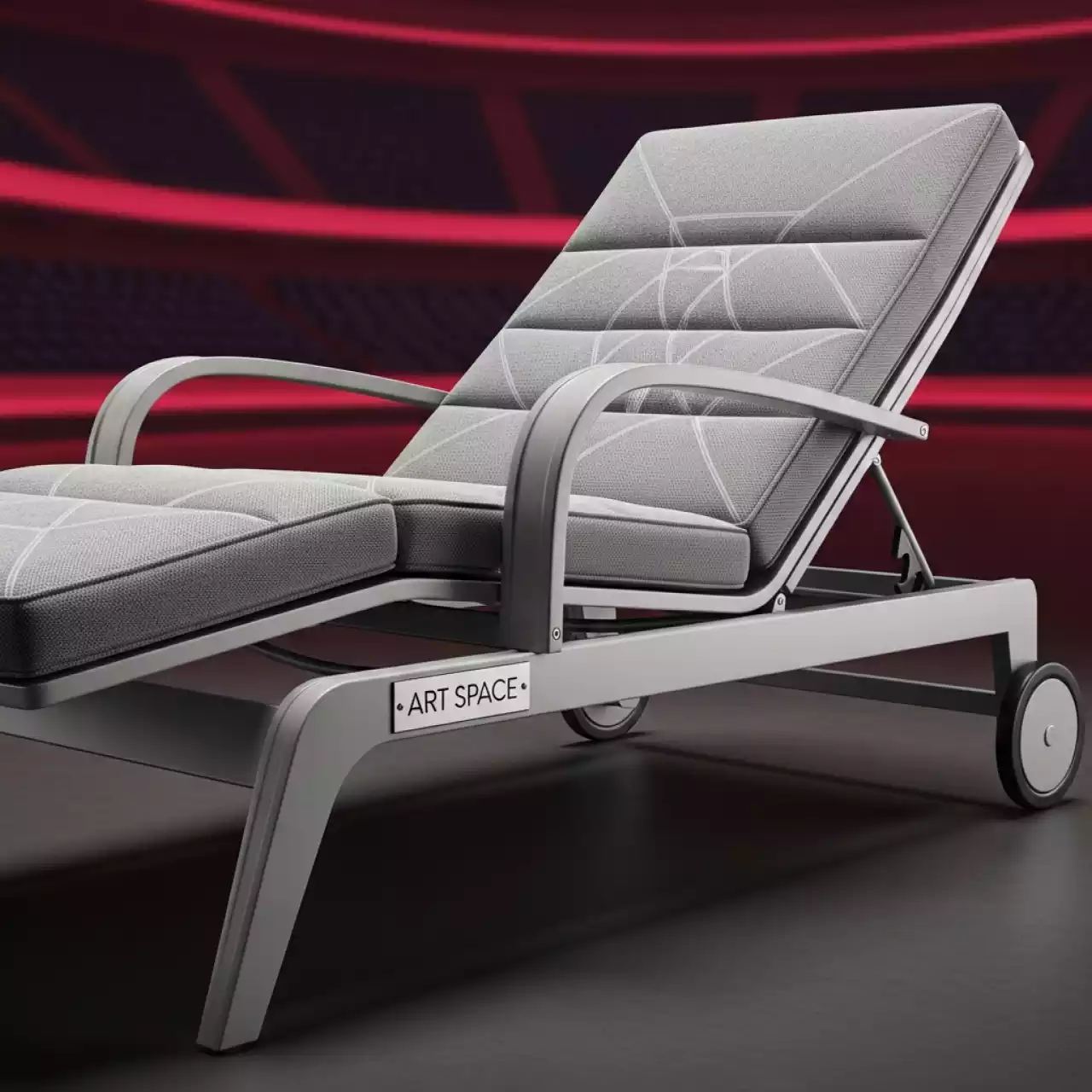 Аренда Шезлонг Par SH 001 RAL7035 Mua VT116 в Red Arena — ART SPACE