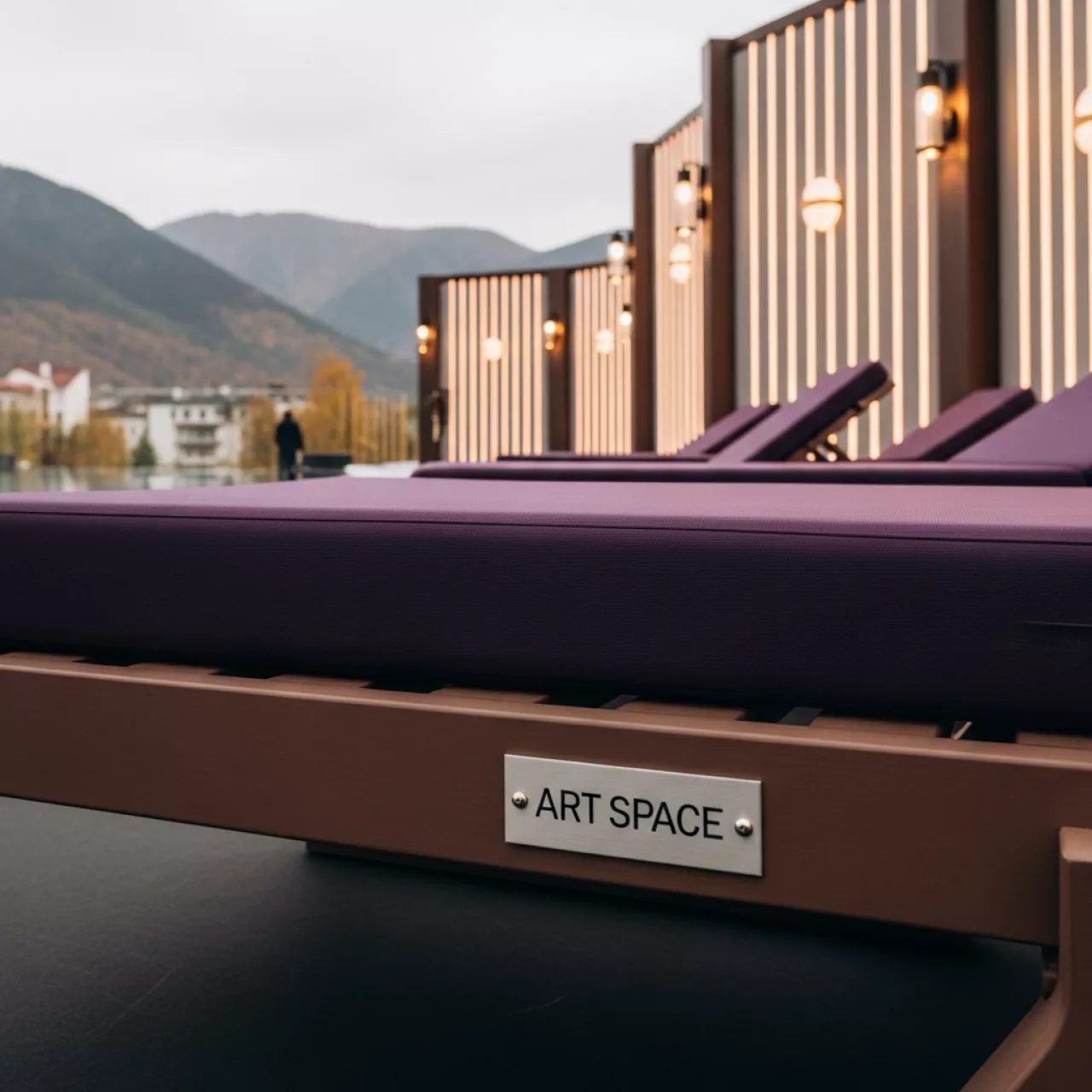 Аренда Шезлонг пластиковый с матрасом GS 1009 Fiji на курорте «Газпром» (Альпика) — ART SPACE