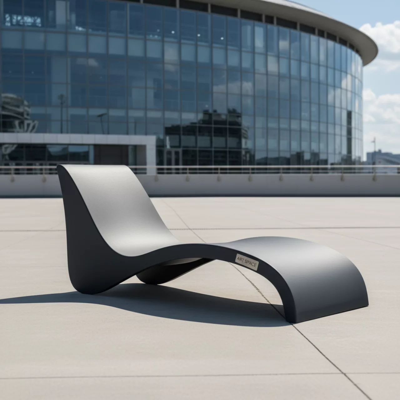 Аренда Шезлонг пластиковый Serendipity Chaise S 010 в ледовом дворце «Большой» — ART SPACE