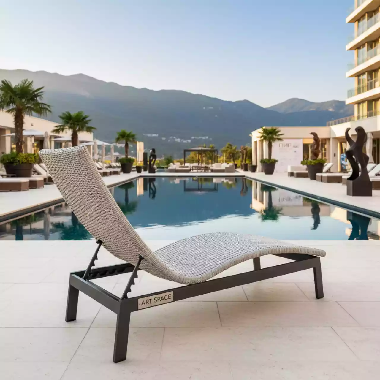Аренда Шезлонг плетеный Tama в Pullman Sochi Centre — ART SPACE