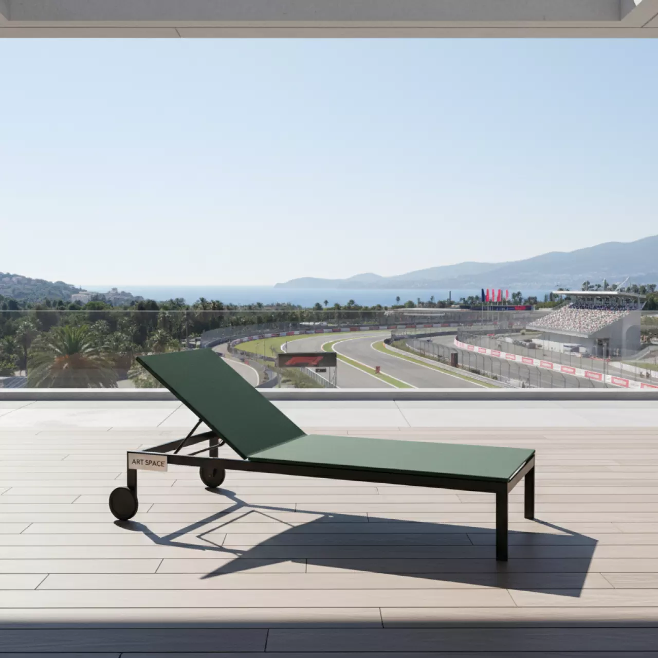 Аренда Шезлонг складной Green Glade М 6191 в комплексе «Дагомыс» — ART SPACE