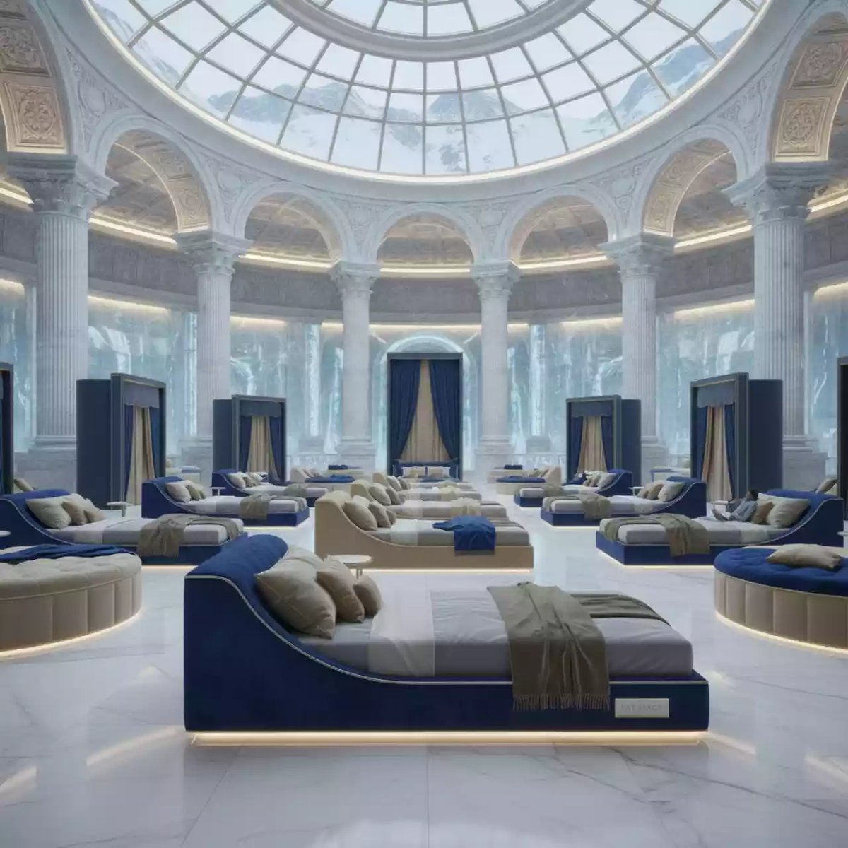 Аренда Ширина спального места в Ледовом дворце «Айсберг» — ART SPACE