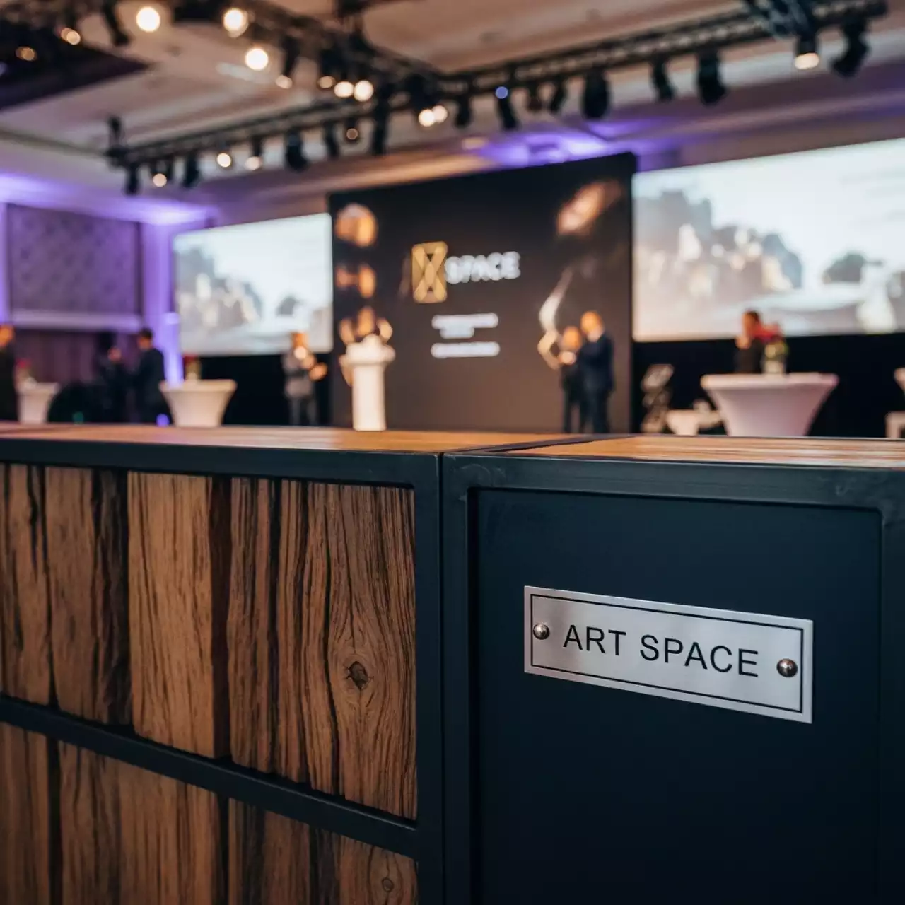 Аренда Ширма черная в Rixos Krasnaya Polyana — ART SPACE