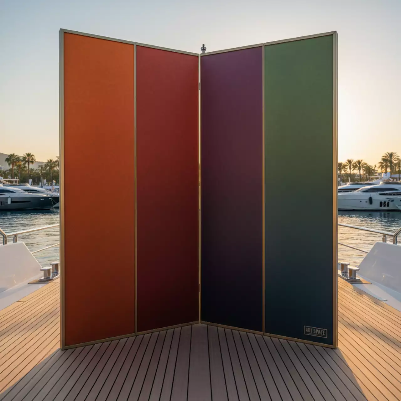 Аренда Ширма декоративная Gradient 160 на VIP-яхте (Имеретинский порт) — ART SPACE