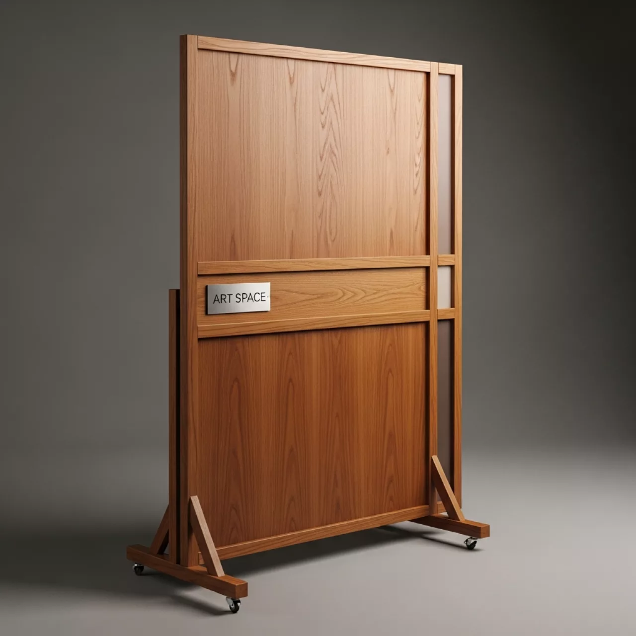 Аренда Ширма дерево 150х200 см мобильная стена на вилле «Анна» — ART SPACE