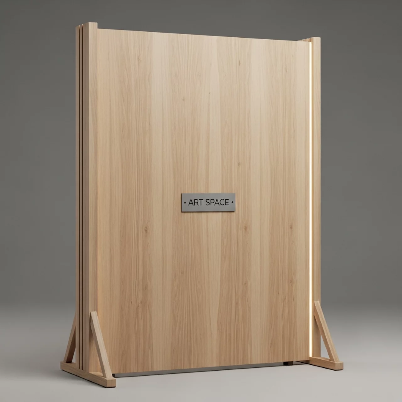 Аренда Ширма деревянная 200х200 см мобильная стена в Alpha Sirius — ART SPACE