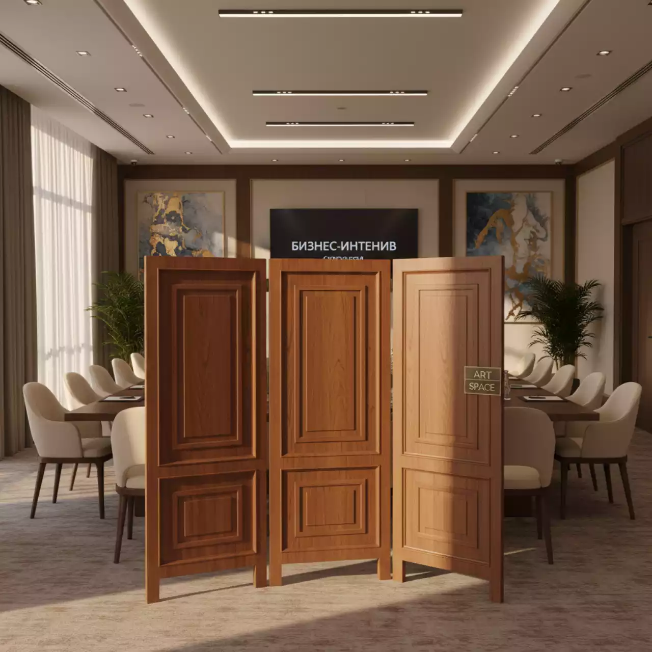 Аренда Ширма деревянная Александр в Imeretinskiy Hotel — ART SPACE