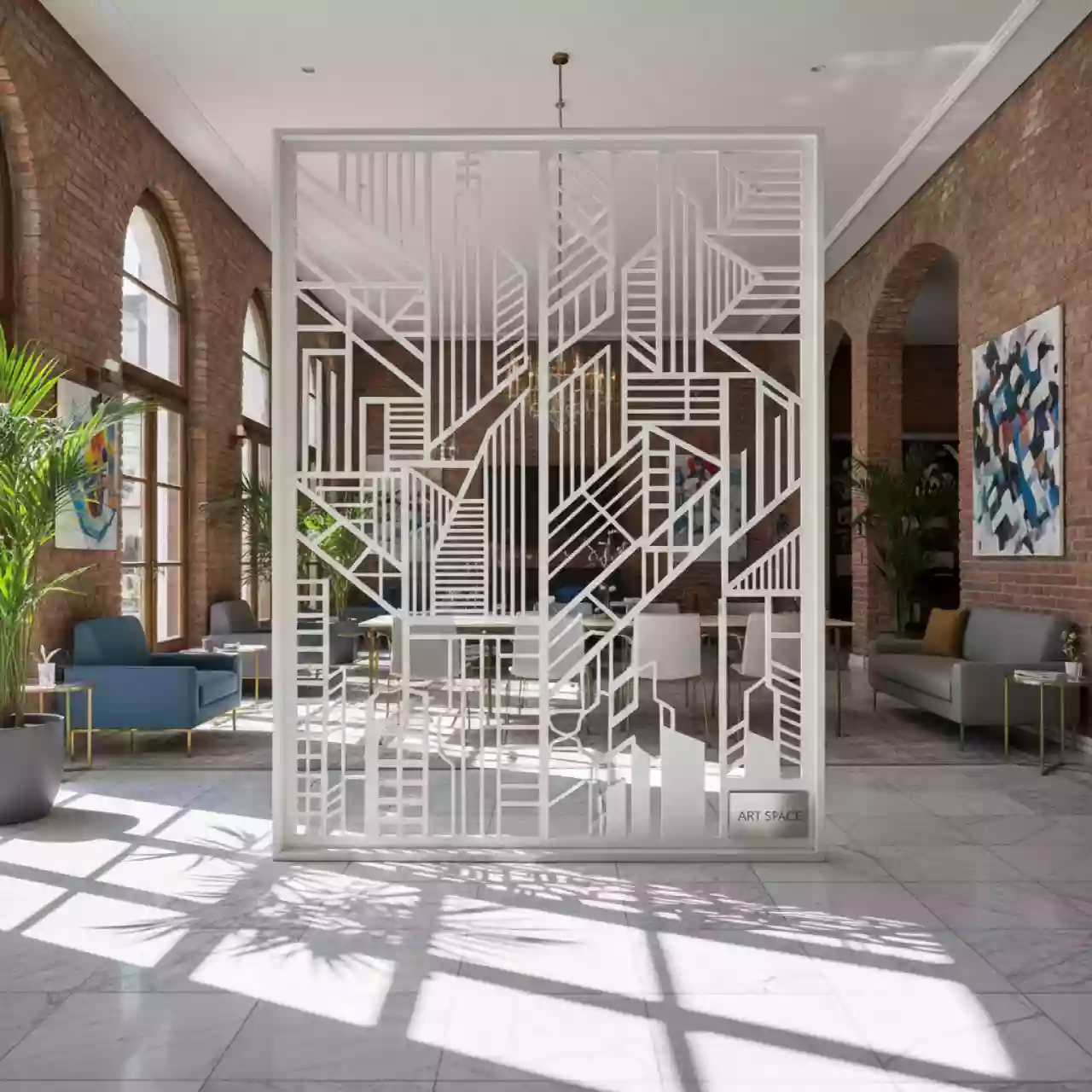 Аренда Ширма резная в Boutique Hotel PORTUM 1905 — ART SPACE