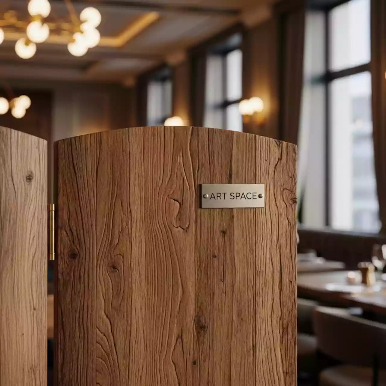 Аренда Ширма Rustic в ресторане «Sanremo» — ART SPACE