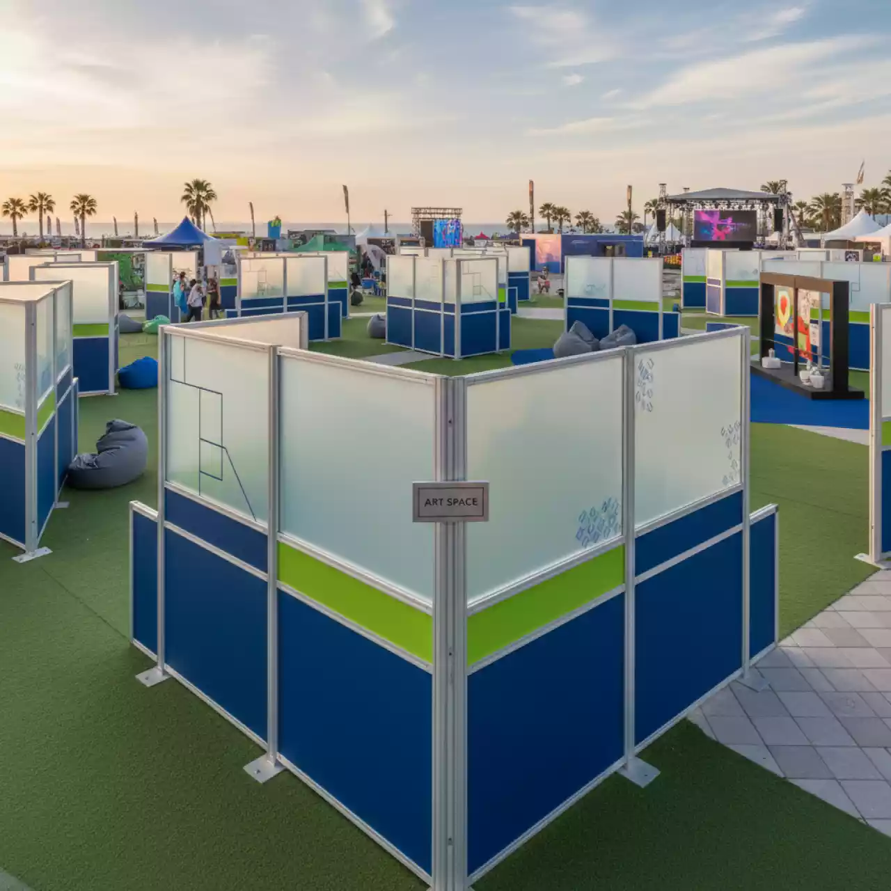 Аренда Ширмы и перегородки в Gamma Sirius — ART SPACE