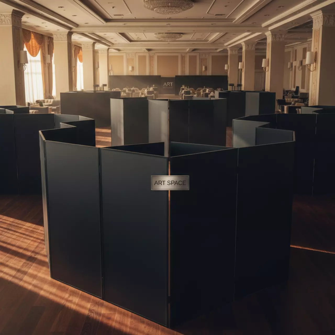 Аренда Ширмы технические в конгресс-холле отеля Жемчужина — ART SPACE