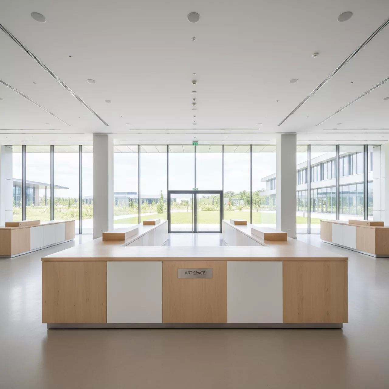 Аренда широкая витрина прилавок в Delta Sirius — ART SPACE