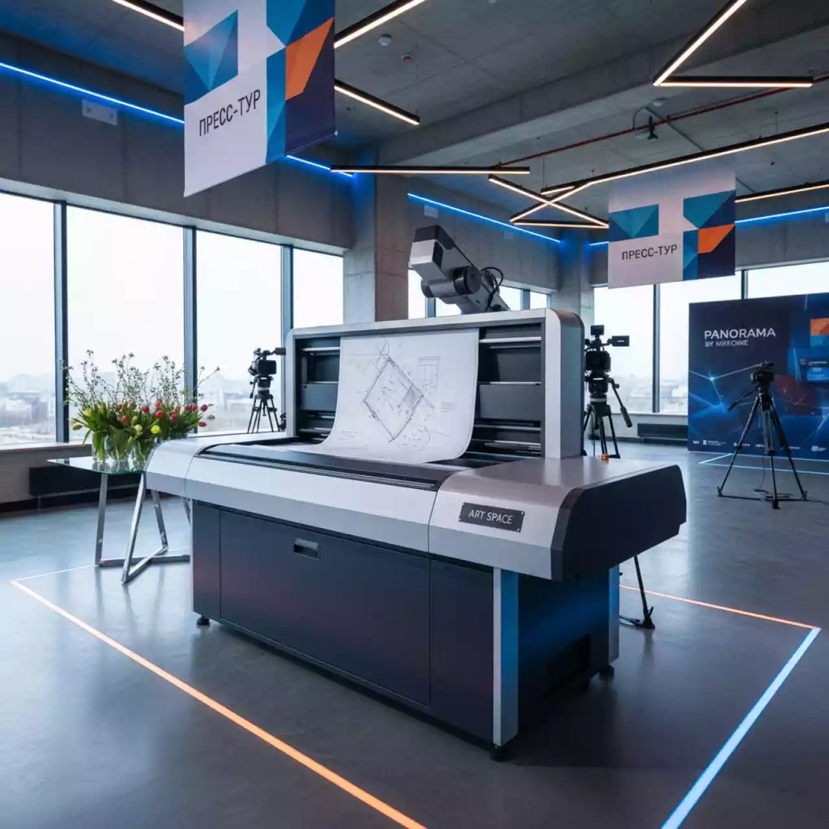 Аренда широкоформатных сканеров Canon в Panorama by Mercure — ART SPACE