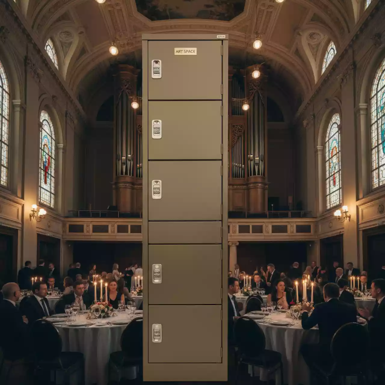 Аренда Шкаф абонентский Практик AMB 180 60 в Зале органной и камерной музыки — ART SPACE
