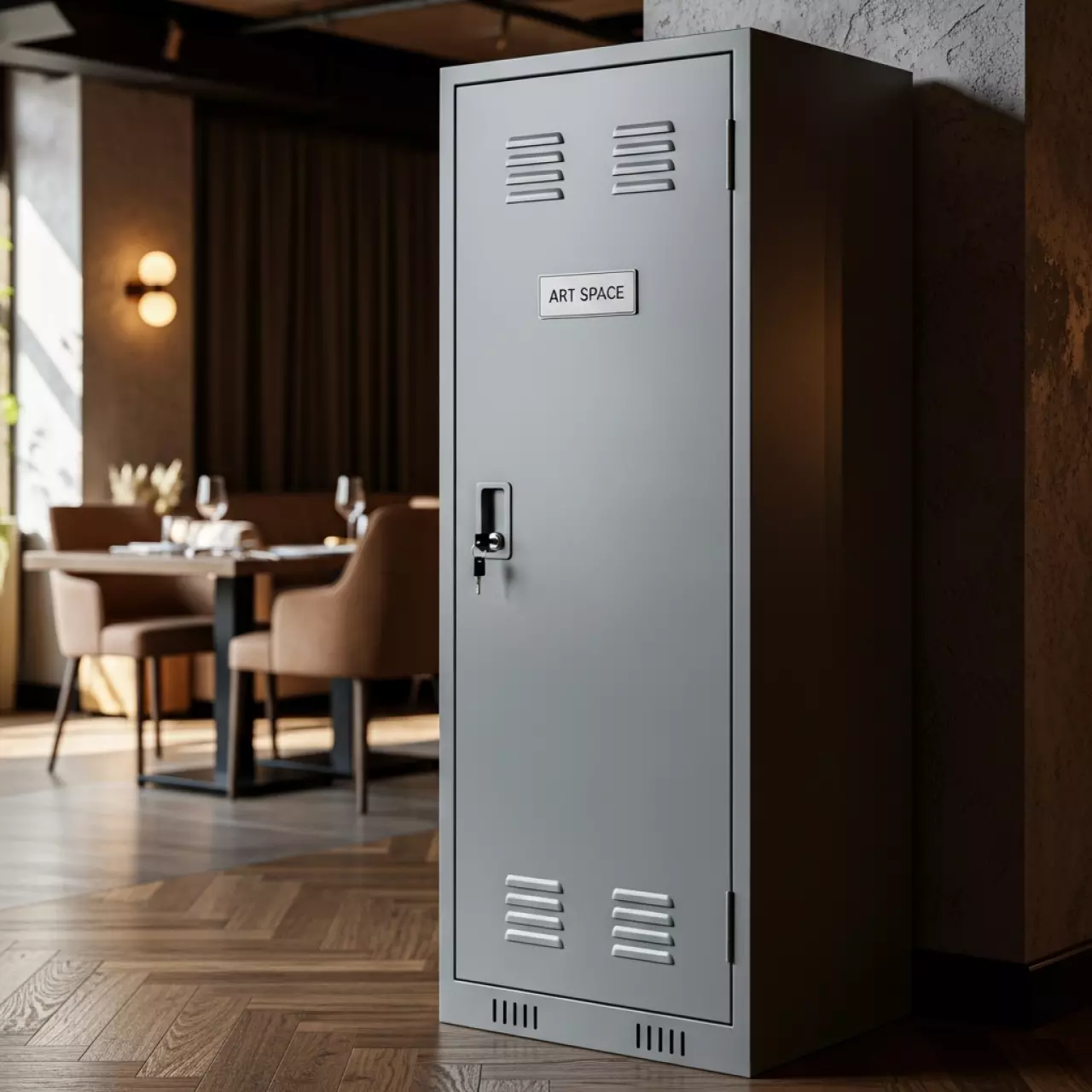 Аренда Шкаф для одежды металлический Металл Завод ШРС 11 400 в ресторане «Плакучая Ива» — ART SPACE