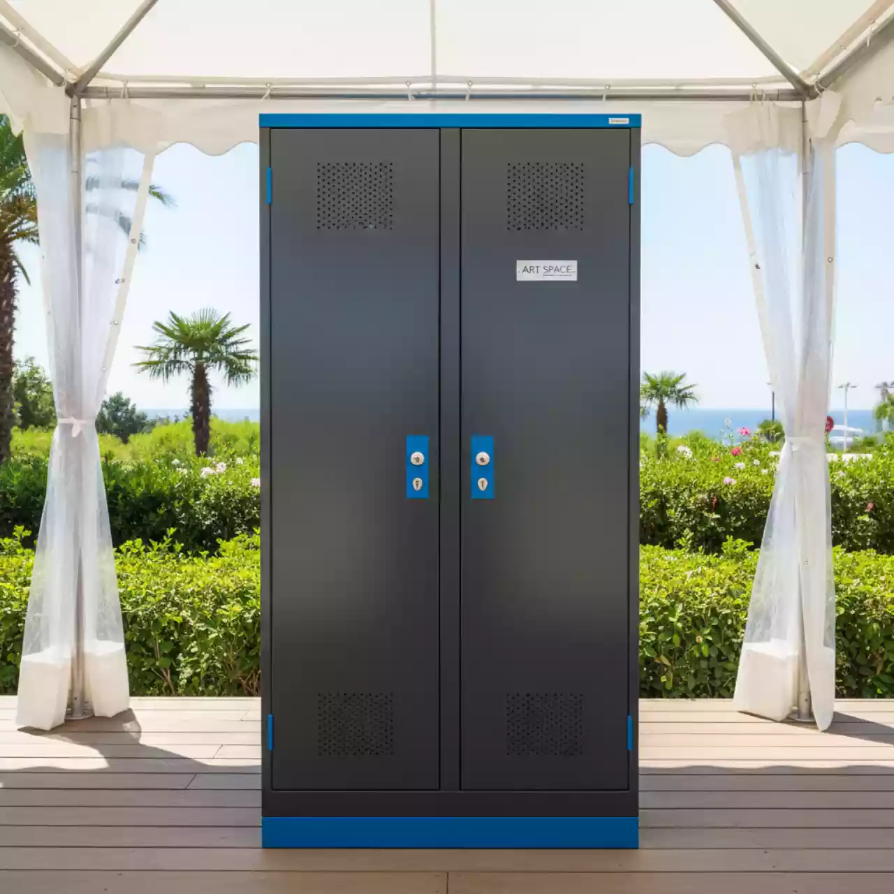 Аренда Шкаф для одежды металлический Металл Завод ШРС 12 300 в санатории «Заполярье» — ART SPACE