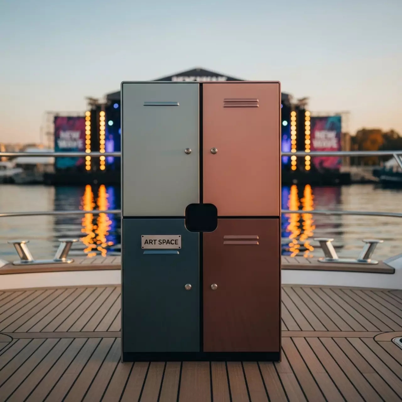 Аренда Шкаф для одежды ШРК 24 600 на VIP-яхте (Имеретинский порт) — ART SPACE