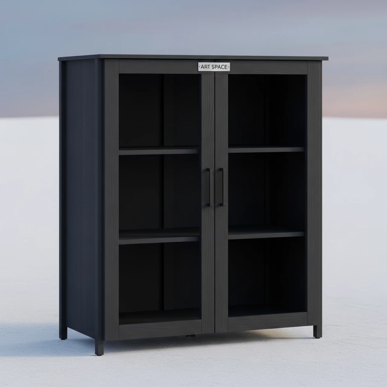 Аренда Шкаф двухдверный глубокий уличный TOOMAX WOODY S XL 4 полки антрацит в ресторане «Магеллан» — ART SPACE