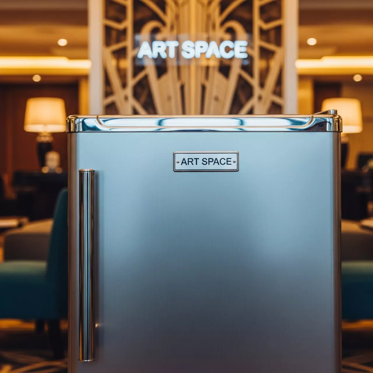 Аренда Шкаф холодильный для бара Tesler RC 55 silver 50 л 445х465х490 мм в отеле Hyatt Regency Sochi — ART SPACE