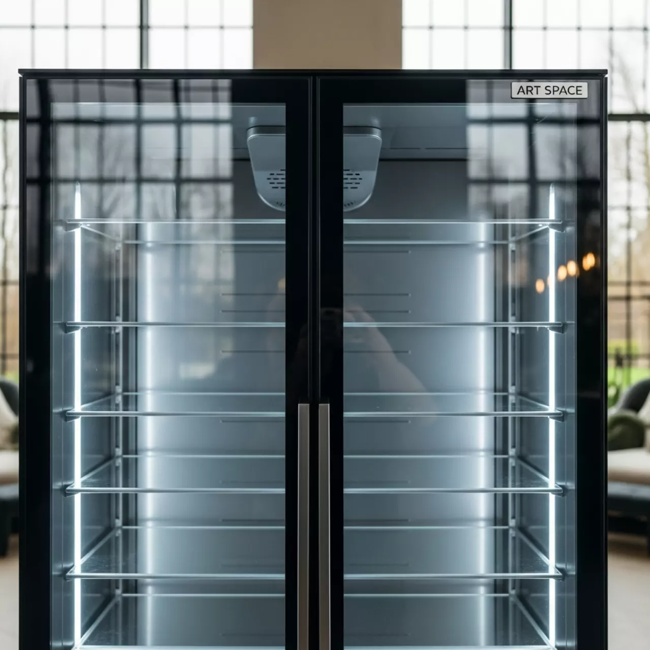 Аренда Шкаф холодильный Tefcold SLDG1000 940 л 1350х680х2035 мм на вилле «Анна» — ART SPACE