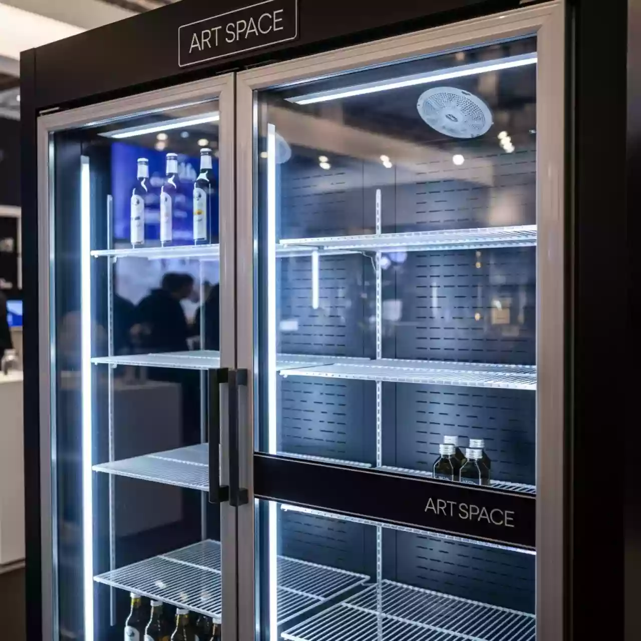 Аренда Шкаф холодильный Tefcold SLDG1000 Дания 940 л 1350х680х2035 мм в Radisson Blu Resort & Congress Centre — ART SPACE