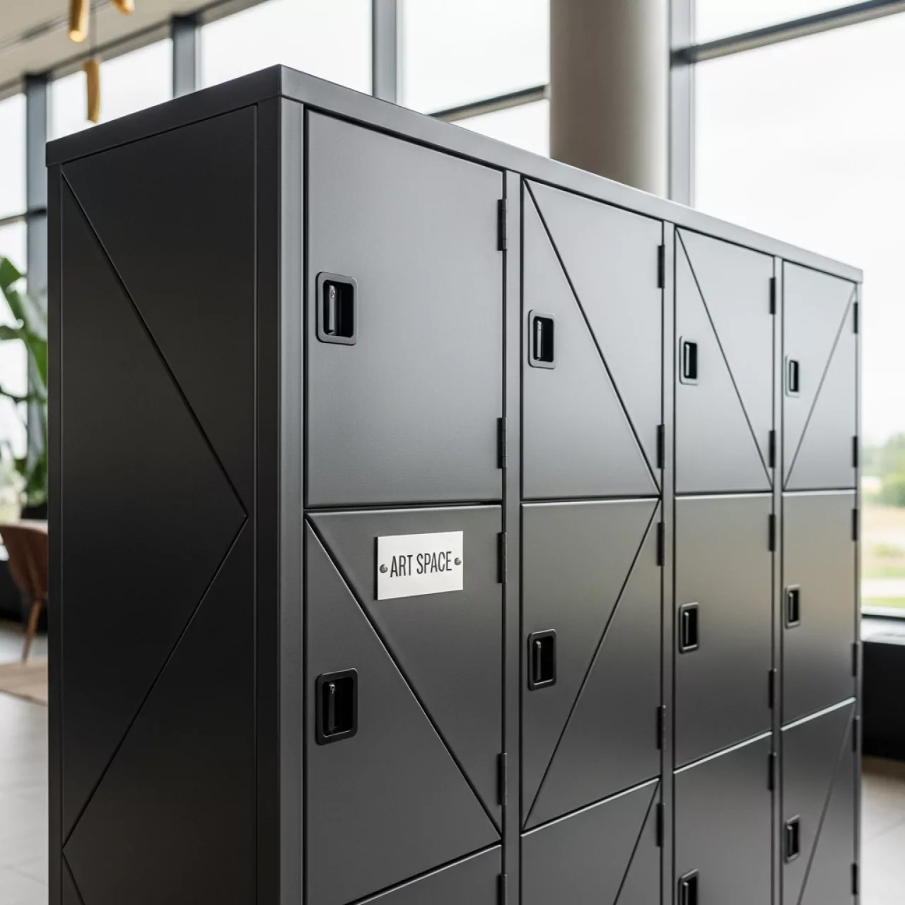 Аренда Шкаф камера хранения 8 ячеек в Green Flow Hotel — ART SPACE