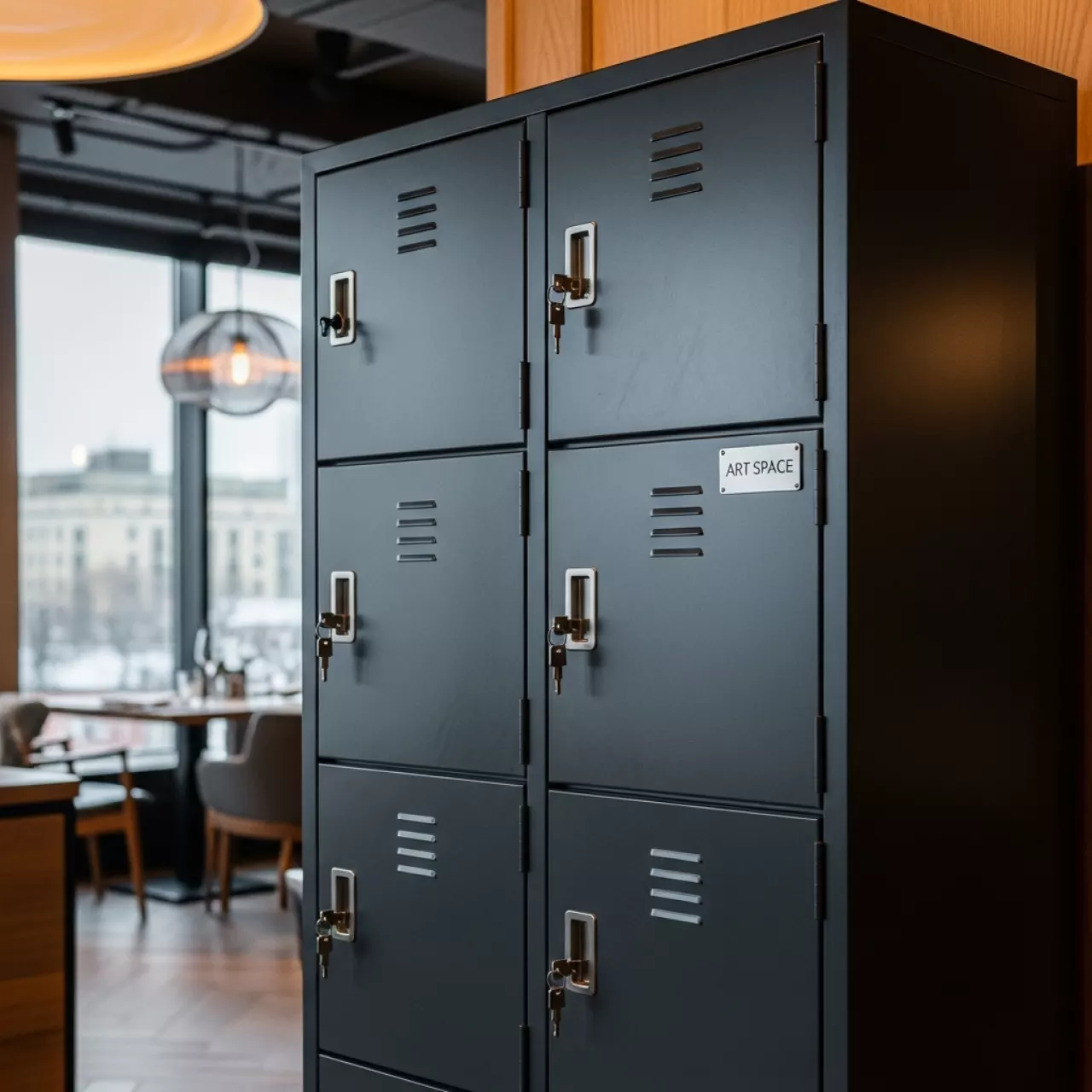 Аренда Шкаф локер 8 ячеек в ресторане «Магеллан» — ART SPACE
