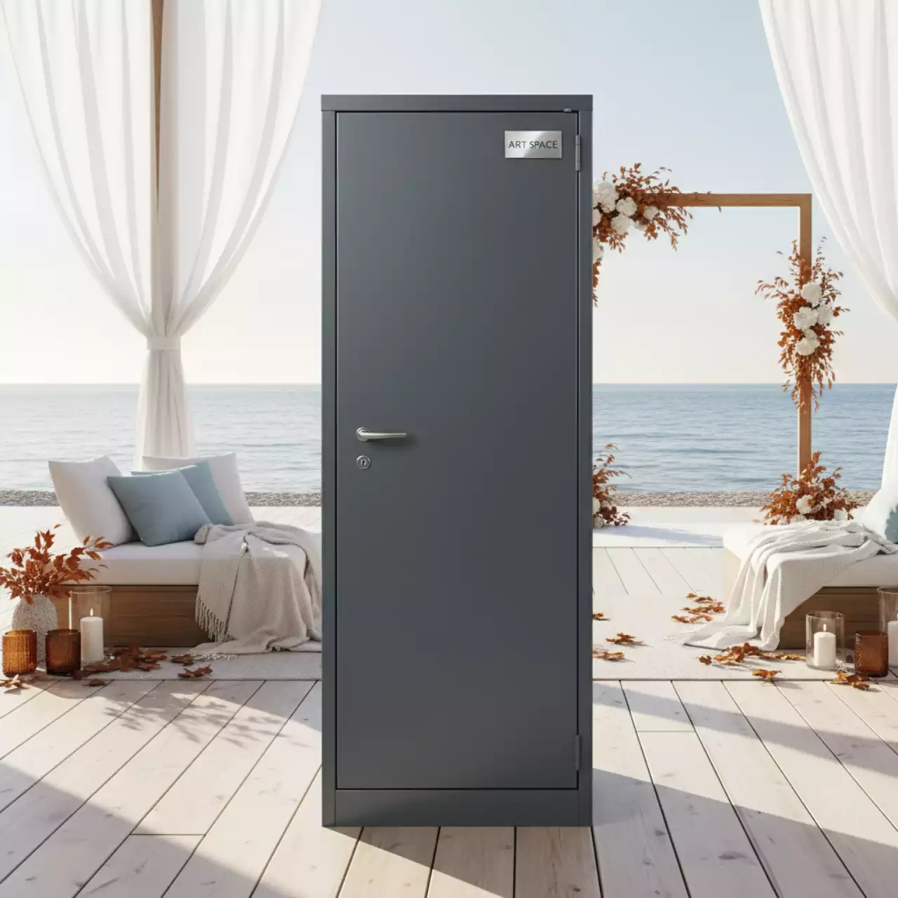 Аренда Шкаф металлический Практик M 18 в пляжном клубе Del Mar — ART SPACE