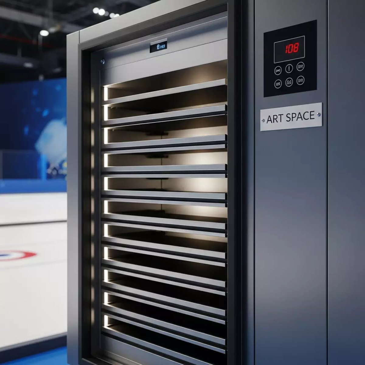 Аренда Шкаф тепловой Techinnov Etuv 10 полос в Керлинговом центре «Ледяной куб» — ART SPACE