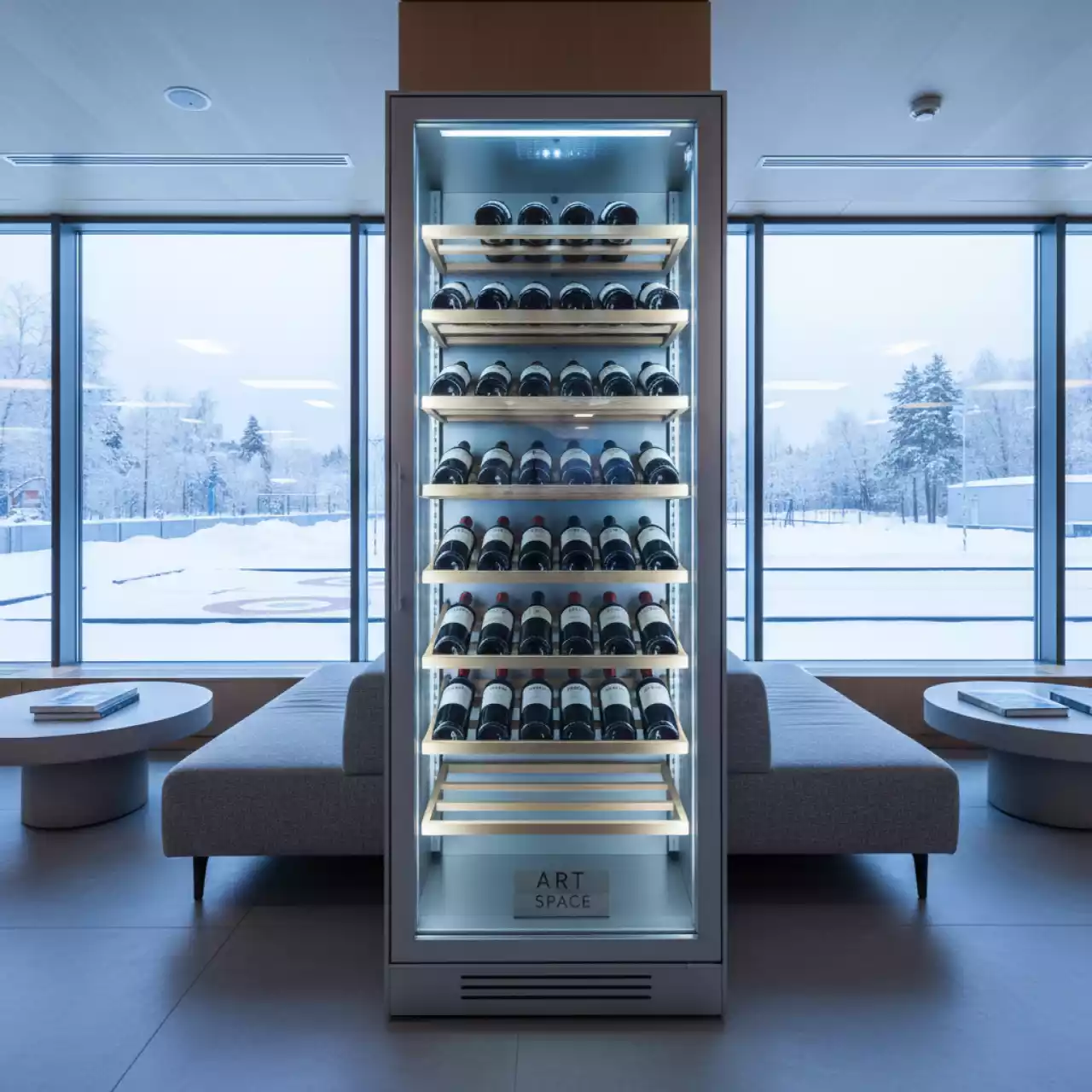 Аренда Шкаф винный Senocak на 22 бутылки 595х664х810 мм в Керлинговом центре «Ледяной куб» — ART SPACE