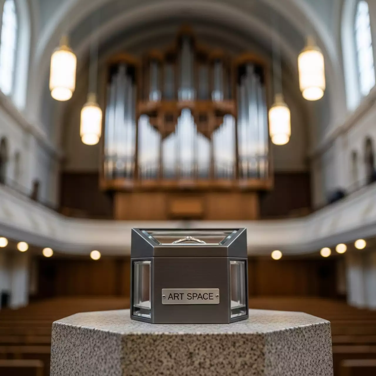 Аренда Шкатулка для колец № 13 в Зале органной и камерной музыки — ART SPACE