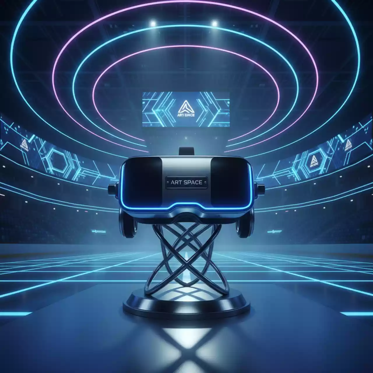 Аренда Шлем VR DPVR E3C в ледовой арене «Шайба» — ART SPACE