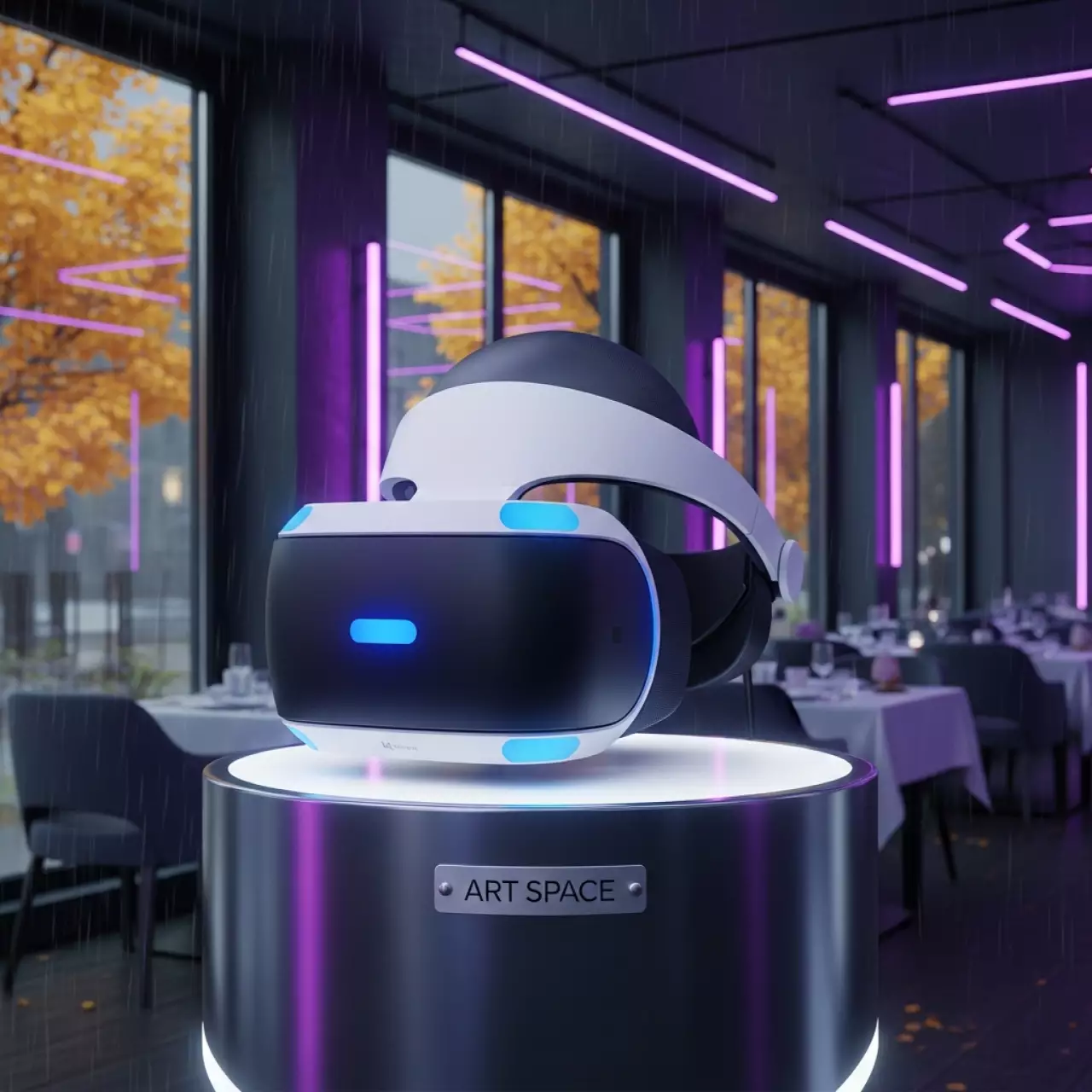 Аренда Шлем VR PlayStation VR в ресторане «Плакучая Ива» — ART SPACE
