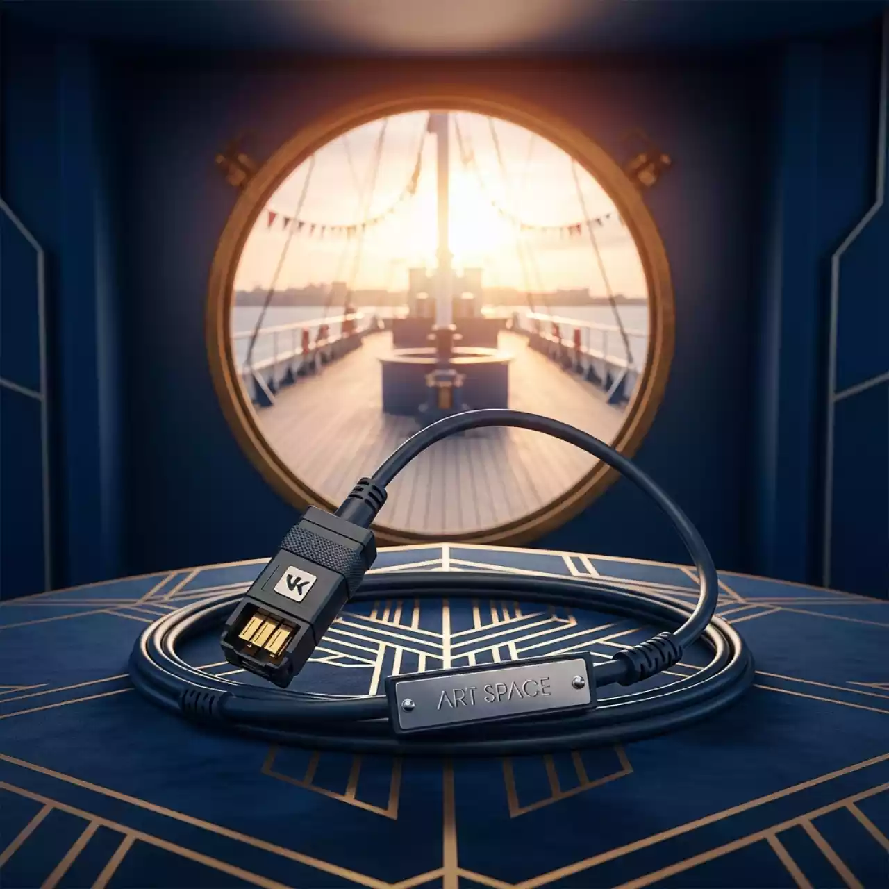 Аренда Шлейф печатающей головки 35 см для плоттеров JV4 TX2 на теплоходе «Дагомыс» — ART SPACE