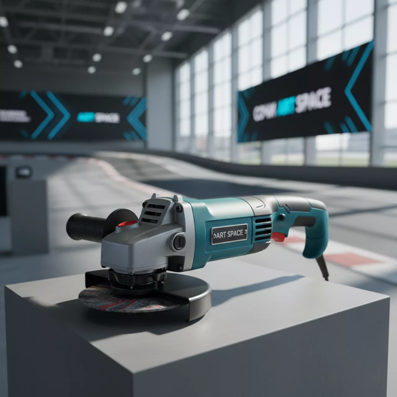 Аренда Шлифмашина угловая CROWN CT13502 1010 Вт 125 мм регулировка оборотов на Сочи Автодроме — ART SPACE