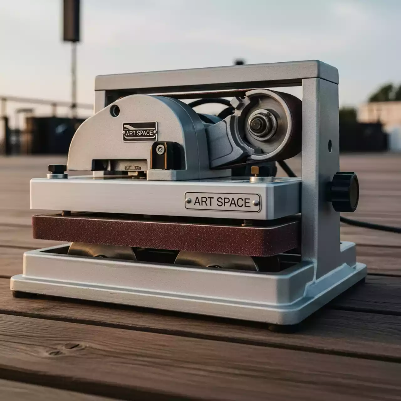 Аренда Шлифовальный станок дисково ленточный JIB BD 1600VS в пляжном клубе Del Mar — ART SPACE