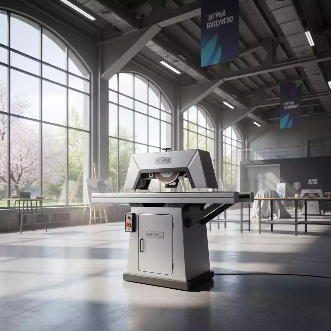 Аренда Шлифовальный станок дисково ленточный JIB MM 491G на арене «Фишт» — ART SPACE