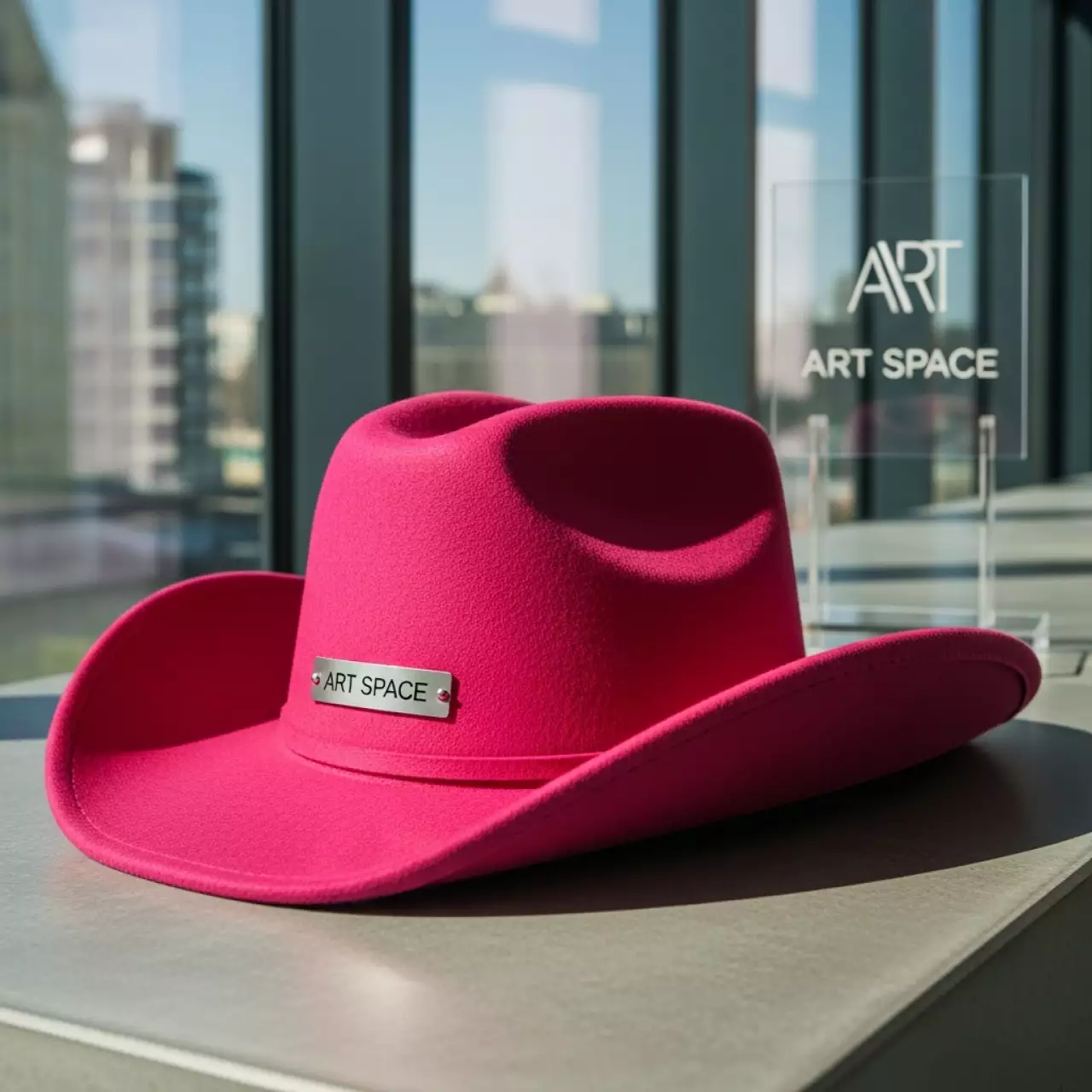 Аренда Шляпа ковбойская малиновая в Imeretinskiy Hotel — ART SPACE
