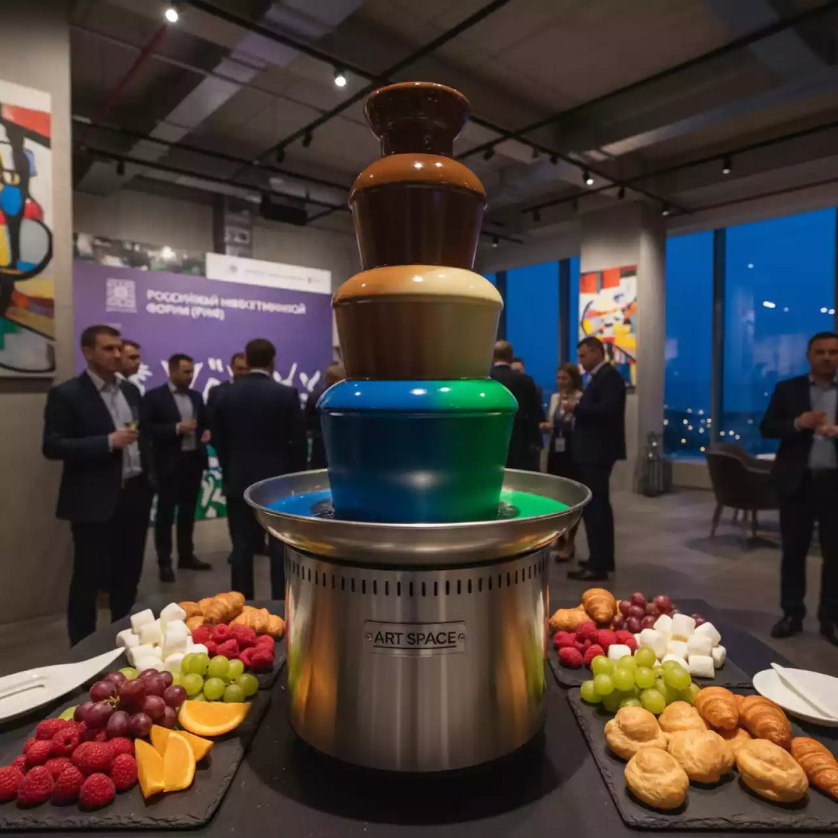 Аренда Шоколадный фонтан средний в отеле Hyatt Regency Sochi — ART SPACE