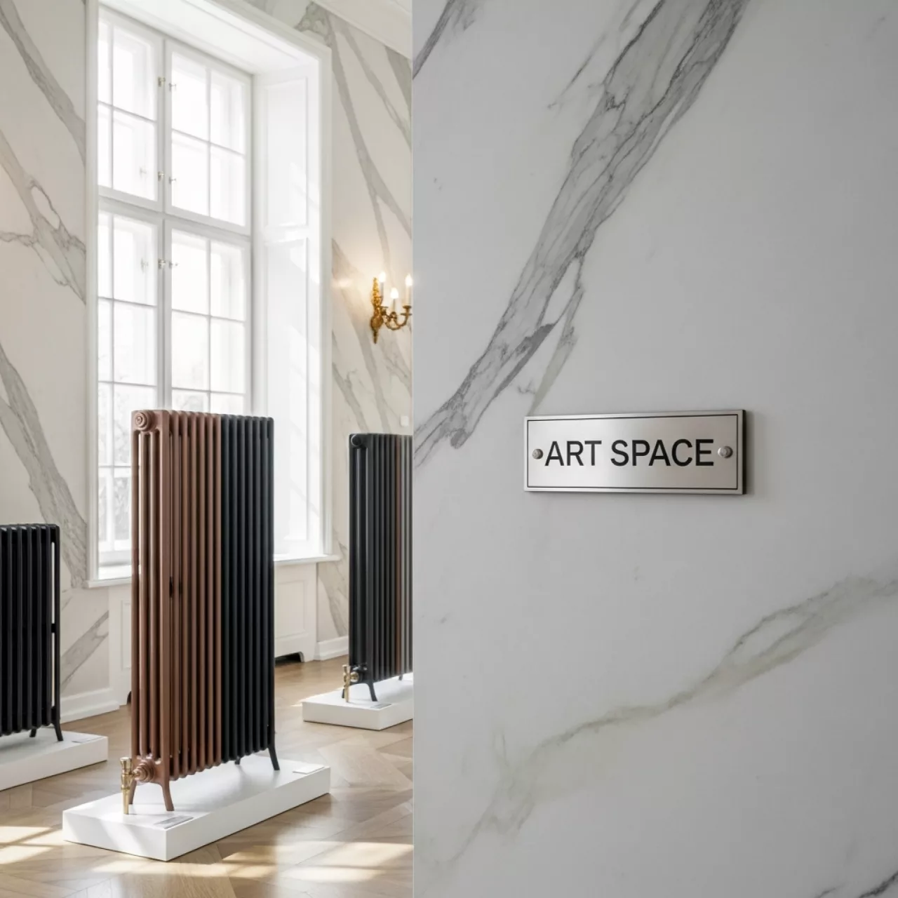 Аренда Шоурум дизайн радиаторов VARMO на вилле «Анна» — ART SPACE