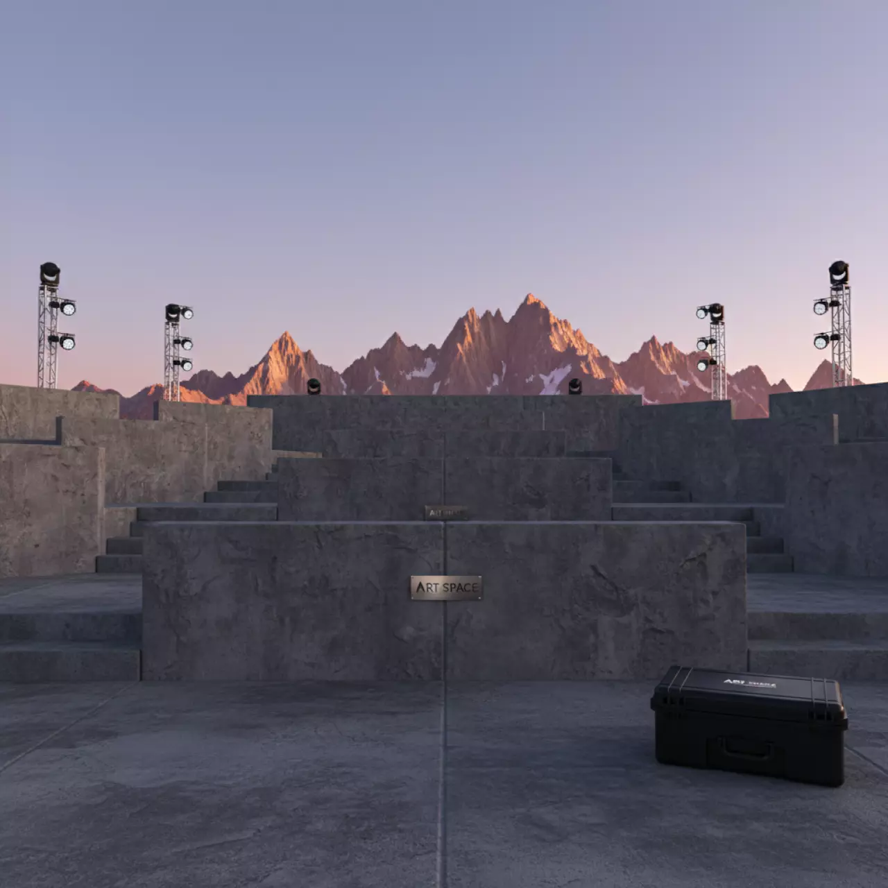 Аренда Шпаклевка Боларс на площадке Rosa Peak (2320м) — ART SPACE