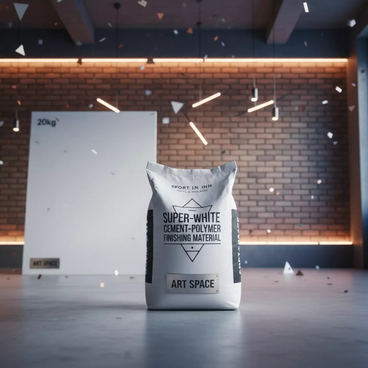 Аренда Шпаклевка цементно полимерная GRANIT F200 супербелая 20 кг в Sport Inn Hotel & Wellness — ART SPACE