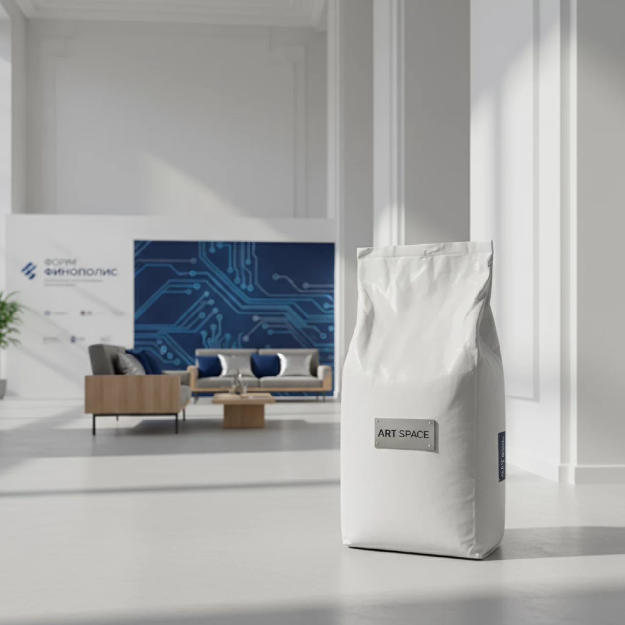 Аренда Шпаклевка гипсовая ВОЛМА Сатин в Зимнем театре — ART SPACE